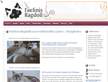 Tablet Screenshot of faelinis-ragdoll.at